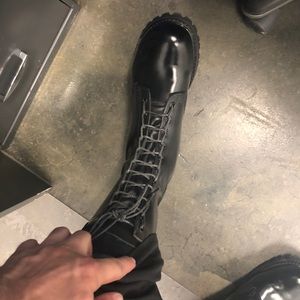 Corcoran plain toe combat boot size 11